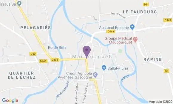 Localisation Caisse d