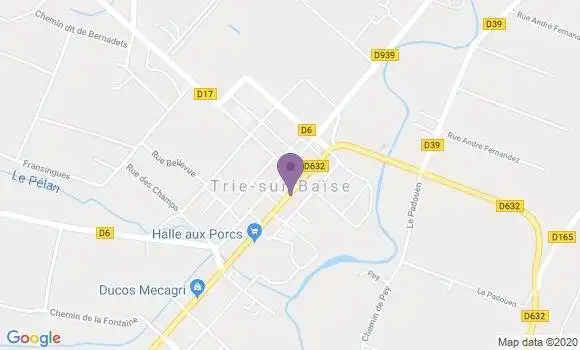 Localisation Caisse d