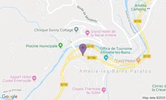Localisation Caisse d