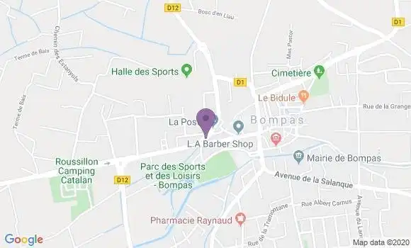Localisation Caisse d