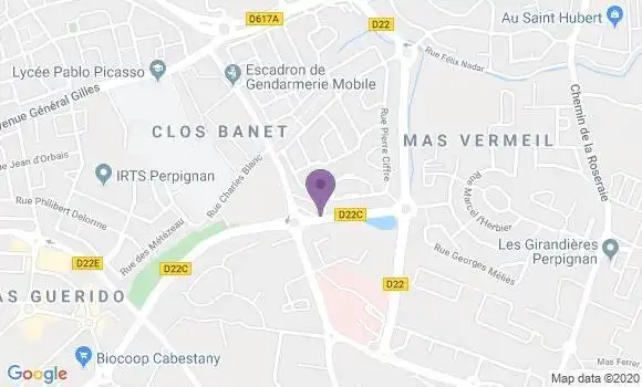 Localisation Caisse d