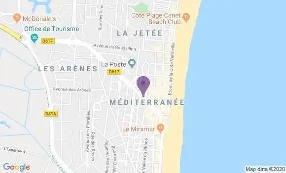 Localisation Caisse d