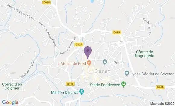 Localisation Caisse d