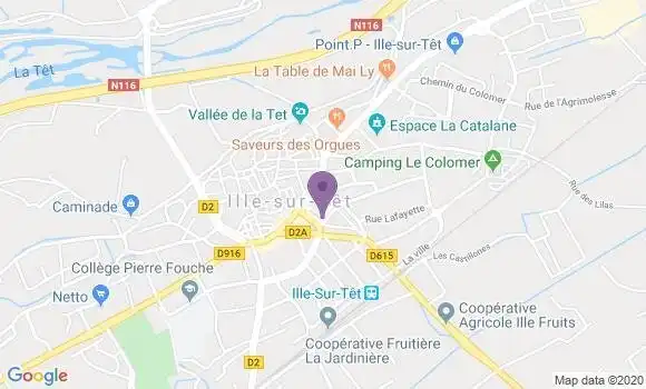 Localisation Caisse d