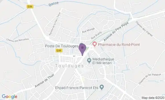 Localisation Caisse d