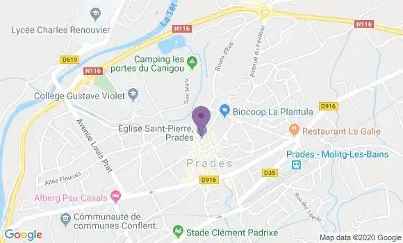 Localisation Caisse d