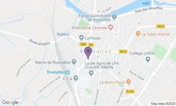 Localisation Caisse d