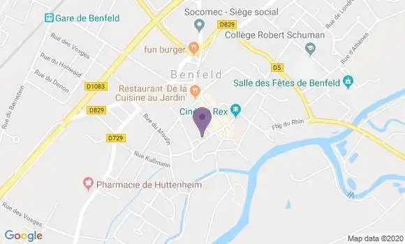 Localisation Caisse d