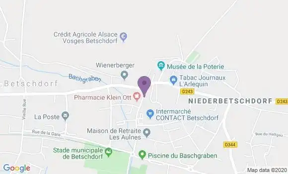 Localisation Caisse d