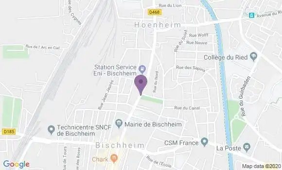 Localisation Caisse d