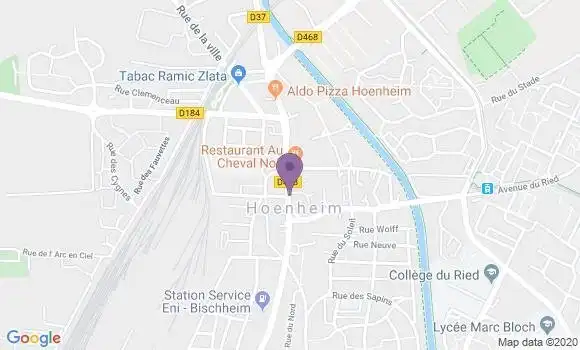 Localisation Caisse d