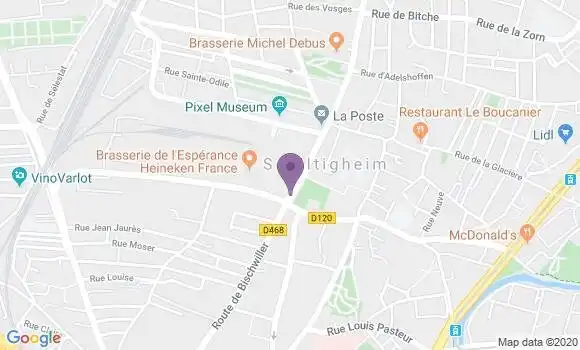 Localisation Caisse d