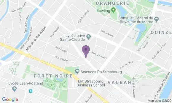 Localisation Caisse d