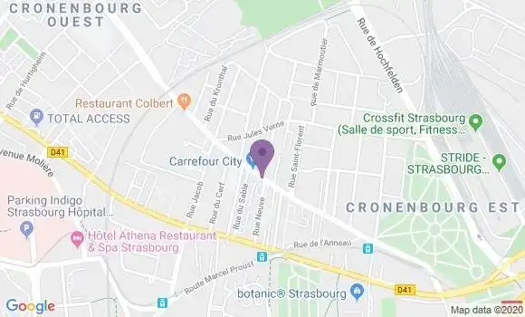 Localisation Caisse d