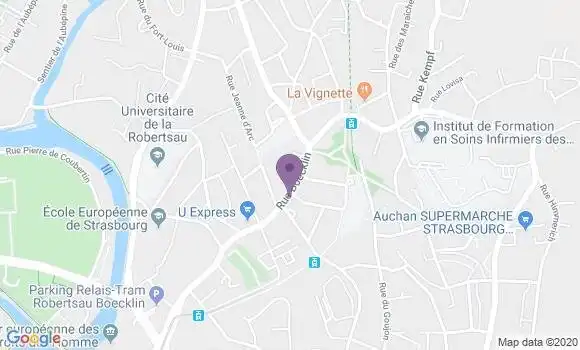 Localisation Caisse d