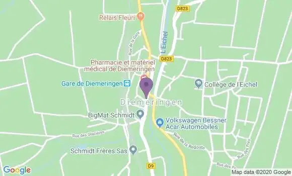 Localisation Caisse d