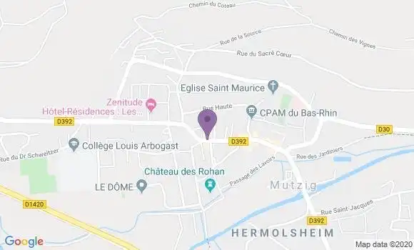 Localisation Caisse d