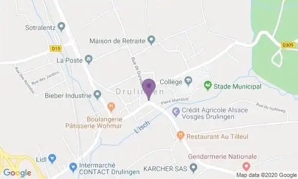Localisation Caisse d