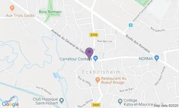 Localisation Caisse d