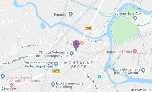 Localisation Caisse d