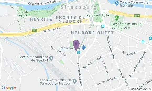 Localisation Caisse d