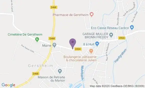 Localisation Caisse d