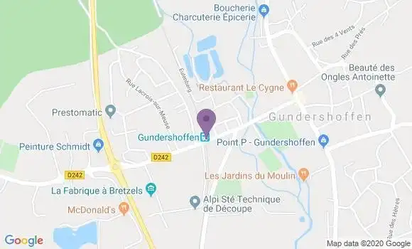Localisation Caisse d