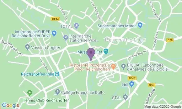 Localisation Caisse d