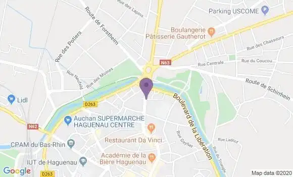 Localisation Caisse d