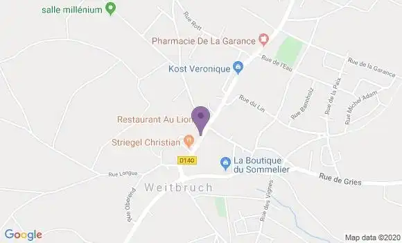 Localisation Caisse d
