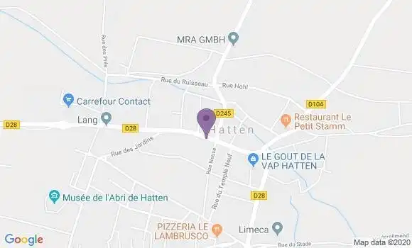 Localisation Caisse d