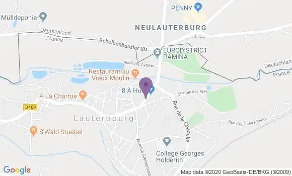 Localisation Caisse d