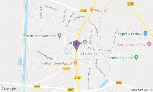 Localisation Caisse d