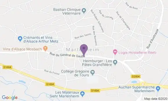 Localisation Caisse d