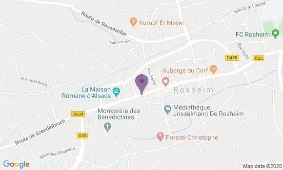 Localisation Caisse d