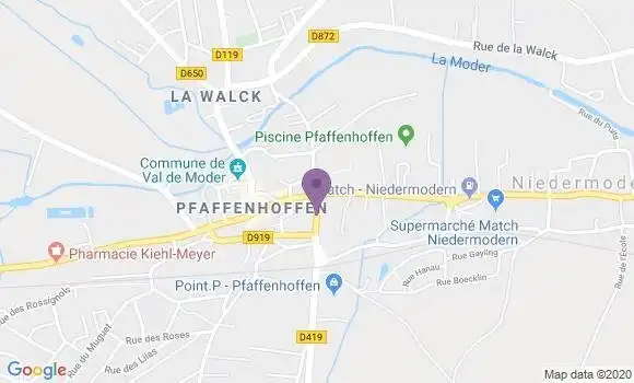 Localisation Caisse d
