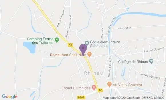 Localisation Caisse d