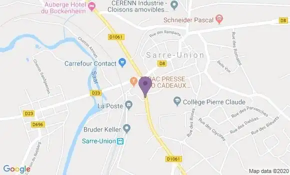 Localisation Caisse d