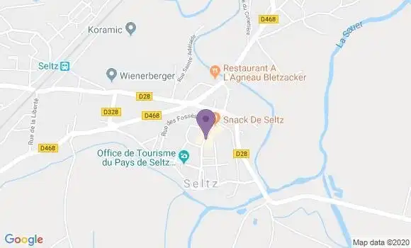 Localisation Caisse d