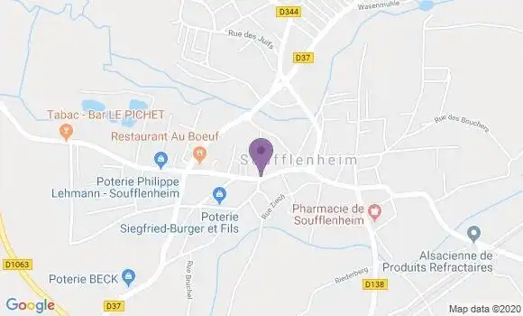 Localisation Caisse d
