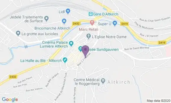 Localisation Caisse d