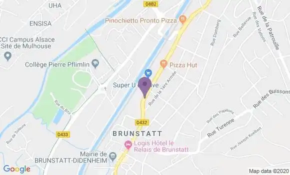 Localisation Caisse d