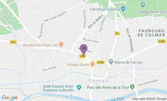 Localisation Caisse d