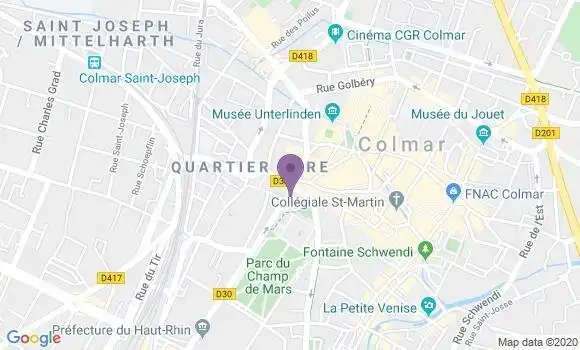 Localisation Caisse d