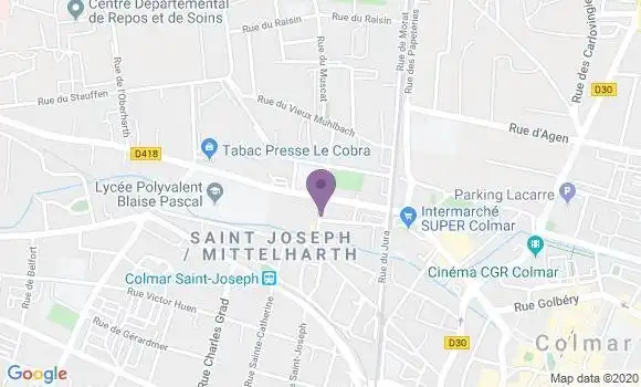 Localisation Caisse d