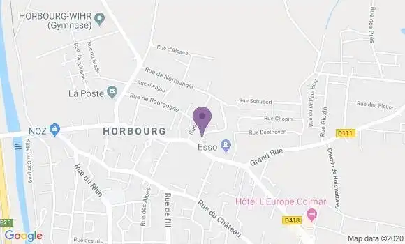 Localisation Caisse d