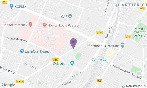 Localisation Caisse d
