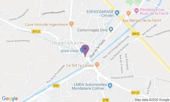 Localisation Caisse d