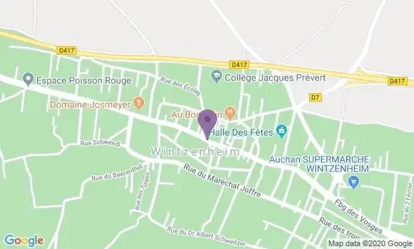 Localisation Caisse d