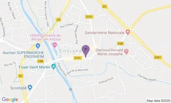 Localisation Caisse d
